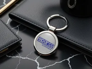 Sparco Key Chain Holder Sturdy Metallic Alloy